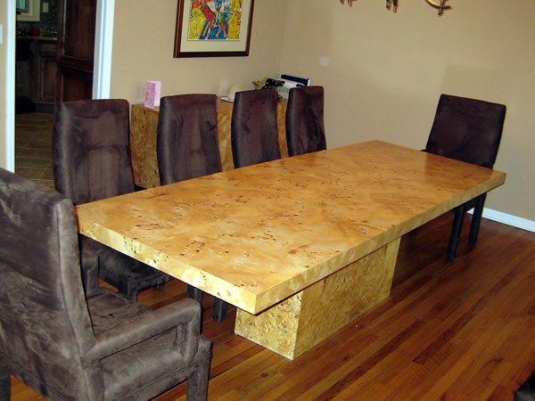 Ben's table at the beginning Ben's table at the beginning