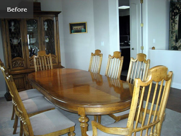 Oval table made into a rectangle with legless extenders Oval table made into a rectangle with legless extenders