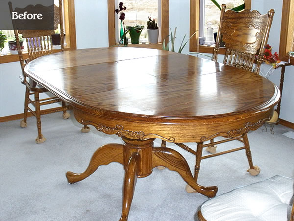 Oval table for 6 now seats 10 Oval table for 6 now seats 10