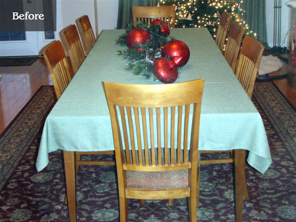 Table for 8 becomes a table for 12